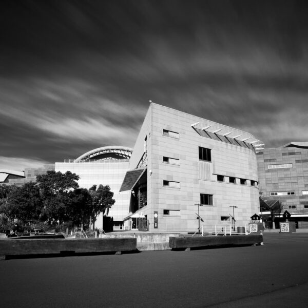 Te Papa exterior, 2016. Photo by Te Papa (47386) Te Papa
